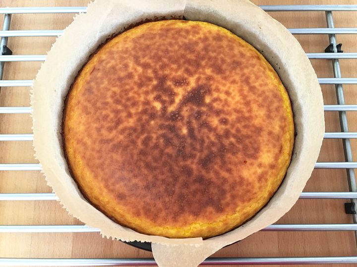 Tarta De Queso Al Azafrán | Delikatissen