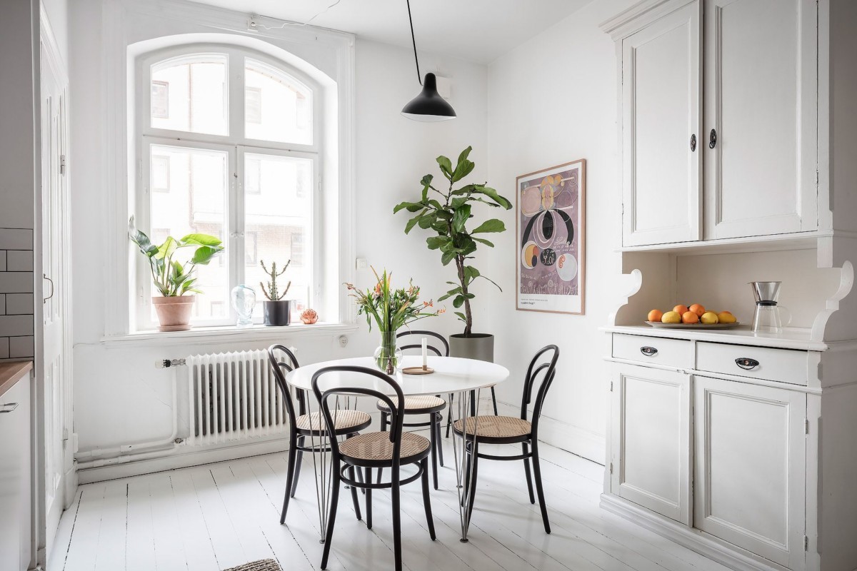 Soluciones de almacenaje en la cocina de un pequeño apartamento 