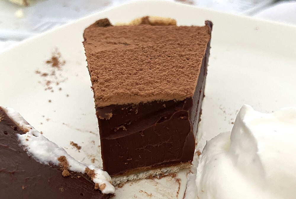 Simple chocolate tart | delikatissen