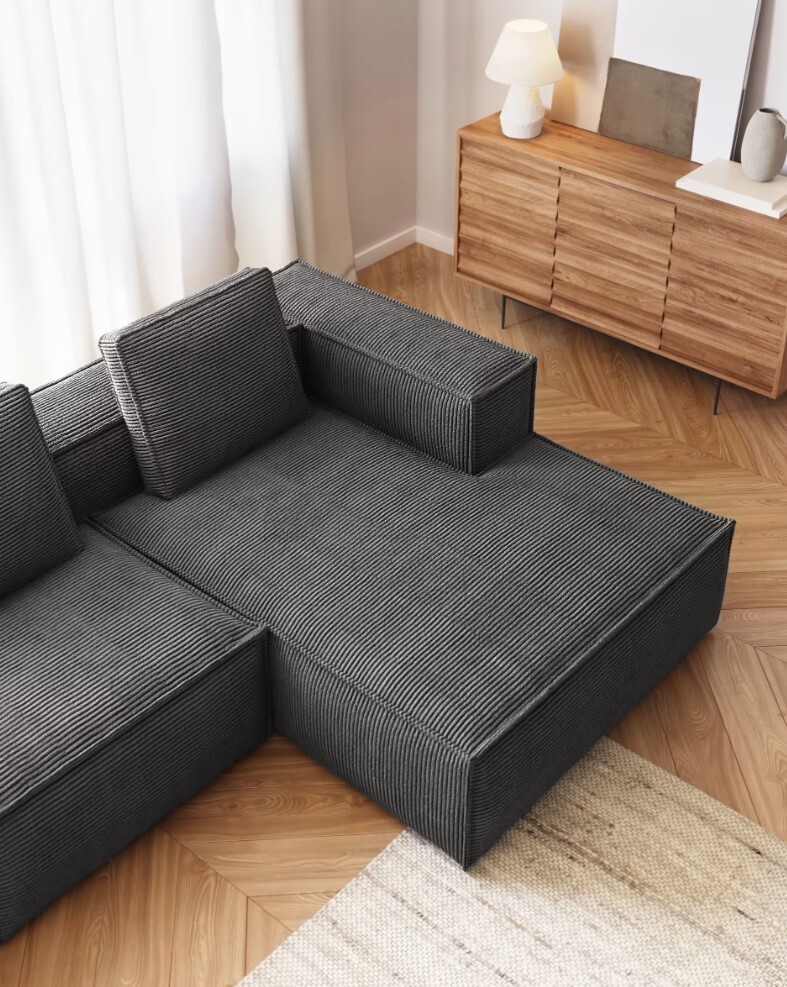 delikatissen sofás de diseño sofa verde sofa textil sofa suave comodo sofa modular sofa desenfundable sofá de pana muebles de diseño funda de sofa estilo nórdico estilo moderno diseño español cojines sofá 