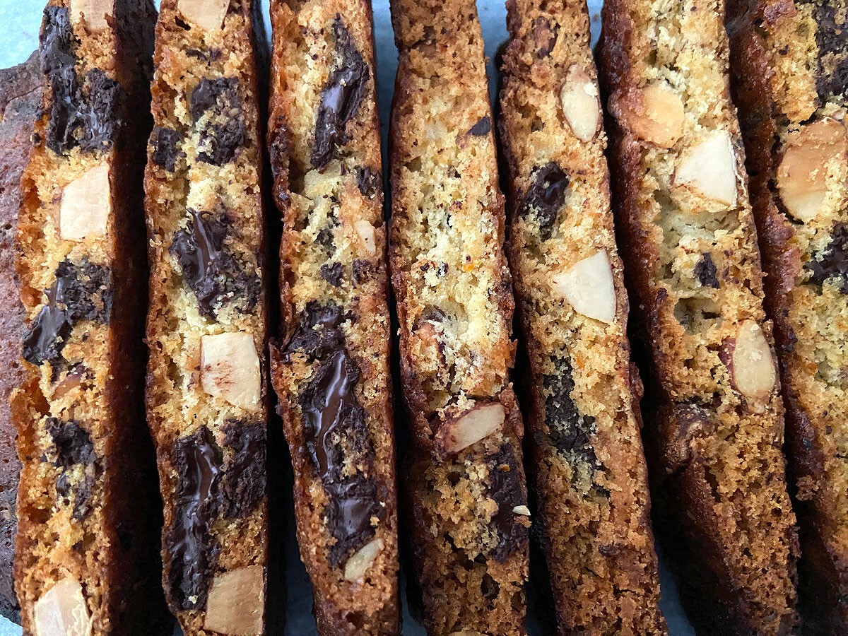 delikatissen recetas delikatissen postres delikatissen galletitas de chocolate y naranja galletas para el café galletas de navidad galletas crujientes galletas caseras dulces navidad christmas biscotti biscotti caseros 